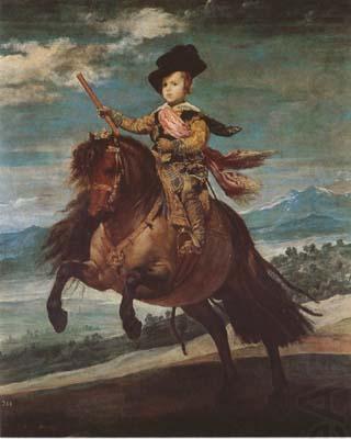 Diego Velazquez Prince Baltasar Carlos Equestrian (mk08) china oil painting image